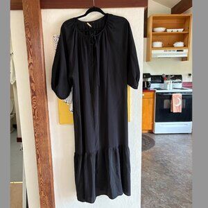 Matta Lucilla Dress Black Silk Size Small